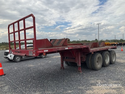 2020 Mireles 24 ft Tri/A Plataforma de Escalon para Bobinas / Coil Step Deck Trailer