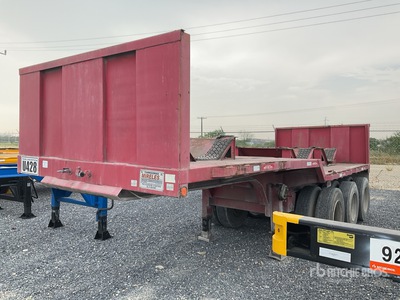 2022 Mireles 24 ft Tri/A Plataforma de Escalon para Bobinas / Coil Rimorchio a pianale