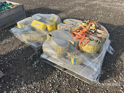 Quantity of (2) Pallets of Webbing Sling