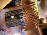 Engine with Emission Label