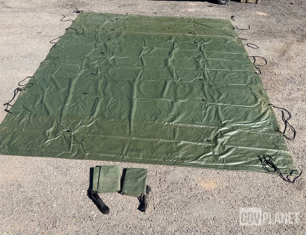 1- MTVR 7 Ton Rear Cargo Top with End Curtains. NOS New old stock. Ship Dims: 24 x 17 x14 80lbs