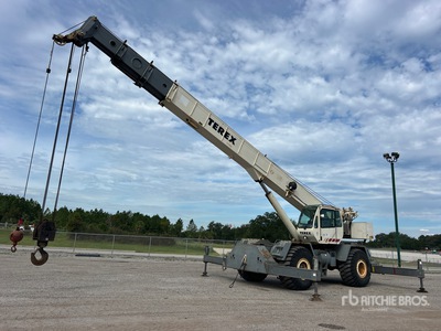 2002 Terex RT555 55 ton 4x4x4 Rough Terrain Crane
