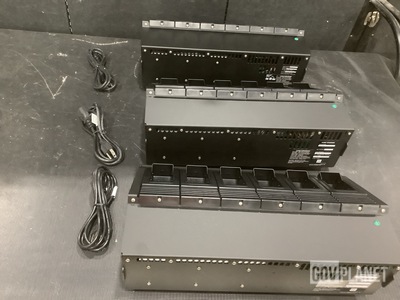 (3) Thales 1600580-2 Battery Chargers