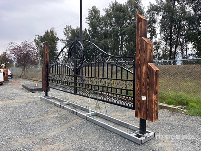 2025 EG EarthyGrounds EG-T21-SC 20 ft 6 in x 8 ft 5 in Steel Bi-Parting Cancello (Unused)