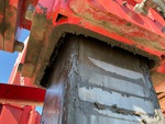 Chassis with Leg Slide Wear Plates