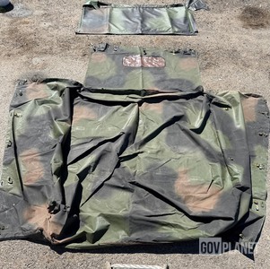 1- HMMWV Cab Top and Rear Cargo Top - NOS New old stock - 1 set Humvee Can Top and Rear Cargo Cover Ship Dims 53lbs 24x24x18 Części: Części HMMWV