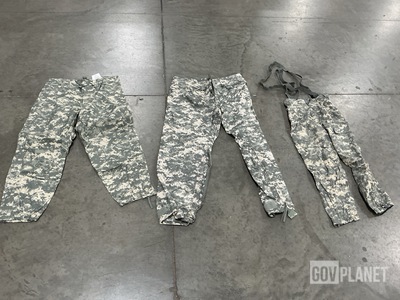 (21) Wet Weather Trousers & (10) Pairs of Cold Weather Trousers