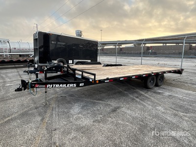 2026 PJ Trailers T/A Remorque à plateau