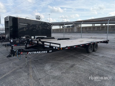 2026 PJ Trailers L6202 20 ft T/A Flatbed Trailer