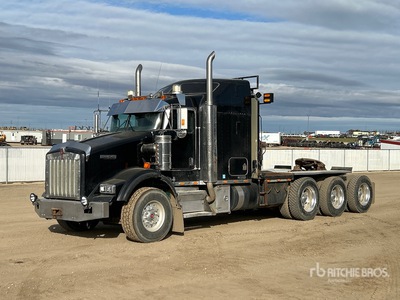 2007 Kenworth T800B 8x6 Sleeper Camion cabrestante