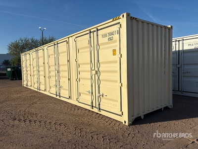 2026 40 ft High Cube Multi-Door Storage Container