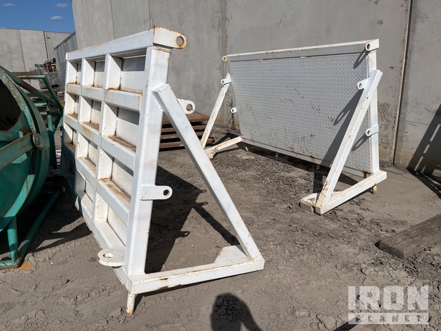 Quantity of (2) Heavy Rated Trailer Headboards