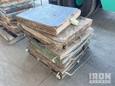Quantity of Timber Supports de grues
