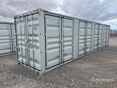 2026 40 ft High Cube Multi-Door Conteneur de stockage