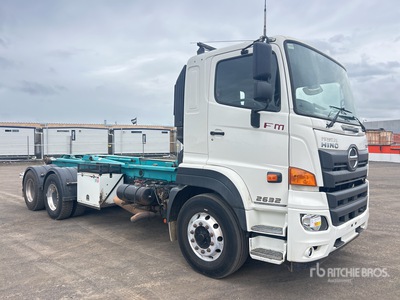 2017 Hino 500 FM 2632 6x4 Hooklift Truck