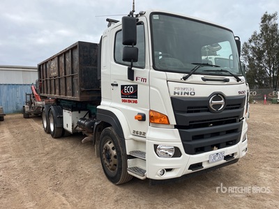 2017 Hino 500 FM 2632 6x4 Hooklift Truck