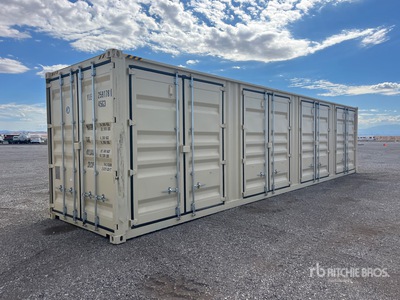 2026 40 ft High Cube Multi-Door Contenedor de almacenamiento