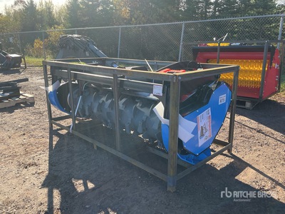 2026 Raytree RMDM72SS 72 in Drum Skid Steer Mulcher (Unused)