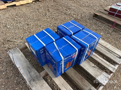 Quantity of (4) 2026 Powertek 20T lifter 20 t Bottle Wagenheber (Unused)