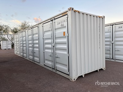 2026 40 ft High Cube Multi-Door Storage Container