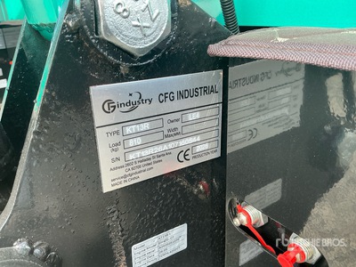 2026 CFG KT13R Mini-pelle (Unused)
