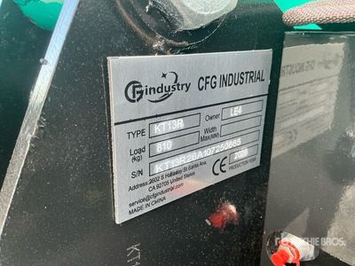 2026 CFG KT13R Mini-pelle (Unused)