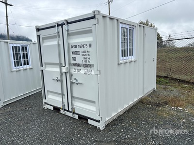 2026 Multi-Door L 11' H 7'4" W 6'8" Container per stoccaggio