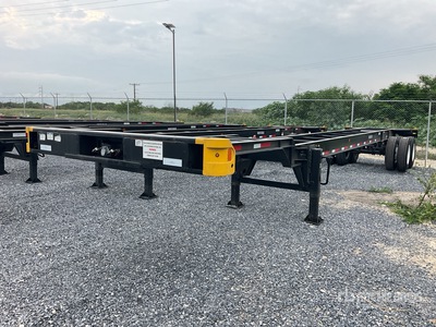 2024 GG Trailers 40 ft T/A Semirremolque Portacontenedor (Sin Usar) / Remolque Portacontenedores (Unused)