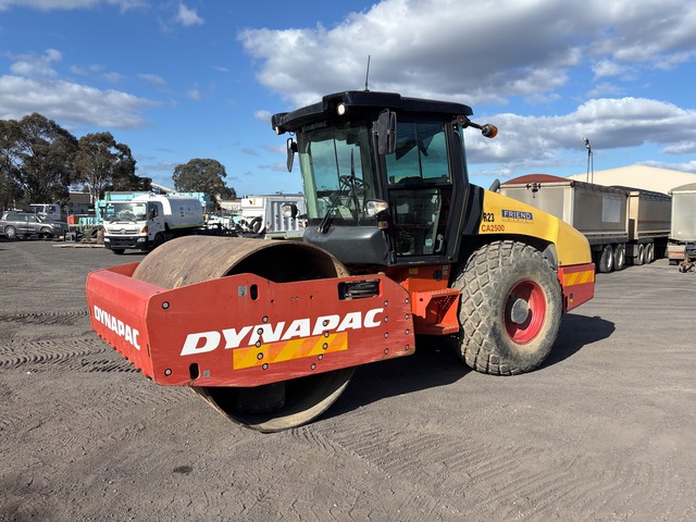 2013 Dynapac CA2500D Smooth Drum Compactor