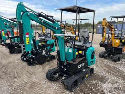 2026 CFG KT13R Mini Excavator (Unused)