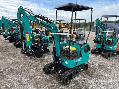 2026 CFG KV16R Mini Excavator (Unused)