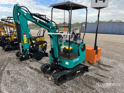 2026 CFG KV16R Mini Excavator (Unused)