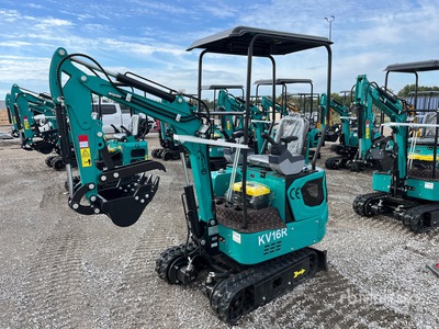 2026 CFG KV16R Mini Excavator (Unused)
