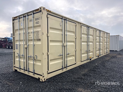 2026 40 ft High Cube Multi-Door Storage Container