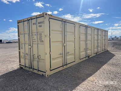 2026 40 ft High Cube Flat Rack Contenedor de almacenamiento