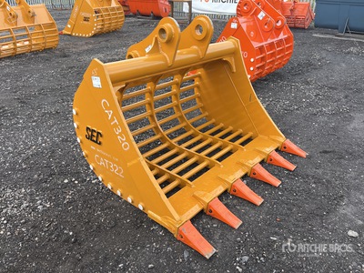 2026 SEC 63 in Skeleton Excavator Bucket - Fits Cat 320 (Unused)