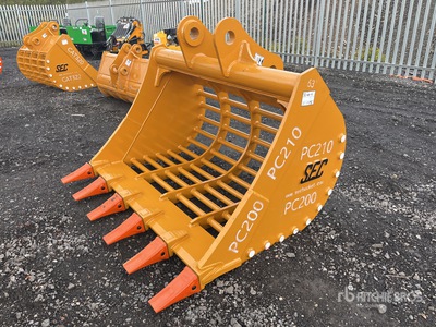2026 SEC 63 in Skeleton Excavator Bucket - Fits Komatsu PC200 (Unused)