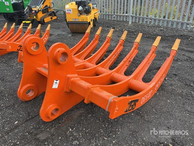 2026 SEC 72 in Excavator Rake - Fits Hitachi ZX330 (Unused)