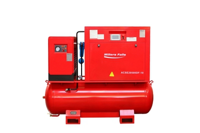 Multiquip ACSE20500DF-10 86 cfm Skid-Mounted Electric Screw Air Compressor (Unused)