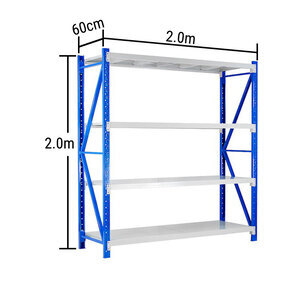 Quantity of (2) Multiquip WHRACKMF 2 M Shelving (Unused)