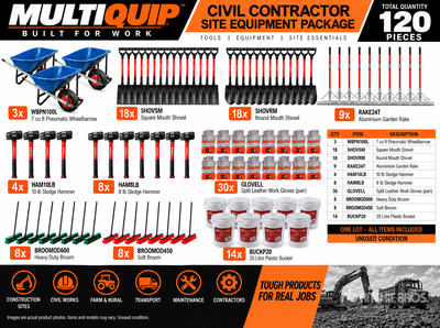 Multiquip Civil Contractor Site Pack (Unused)