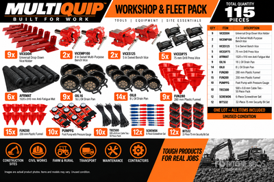 Multiquip Workshop & Fleet Pack (Unused)