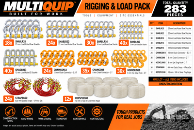 Multiquip Rigging & Load Pack (Unused)