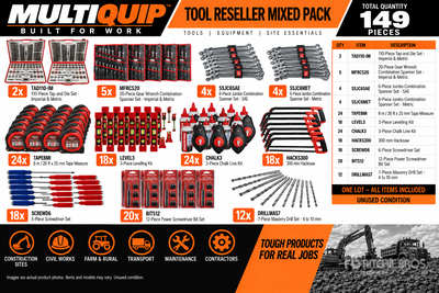 Multiquip Tool Reseller Mixed Pack (Unused)