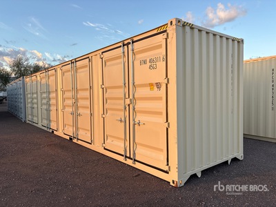 2026 40 ft High Cube Multi-Door Storage Container