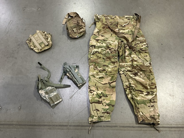 (17) Pistol Holsters, (19) Pairs of Cold Weather Trousers & Assorted Items