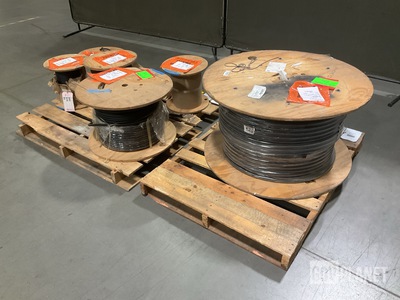 (980') of Assorted Cable & (3) Rolls of Assorted Cable