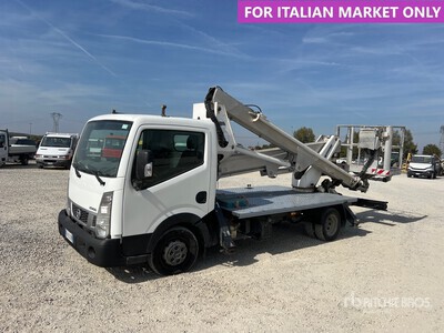 2018 Multitel HX195 19 m on Nissan Cabstar 35.13 Piattaforma Autocarrata