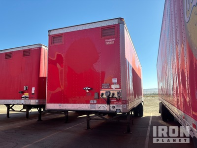 2011 Great Dane 28 ft x 102 in S/A Van Trailer