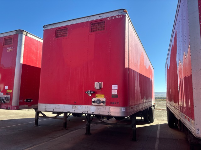 2004 Trailmobile 28 ft x 102 in S/A Van Trailer